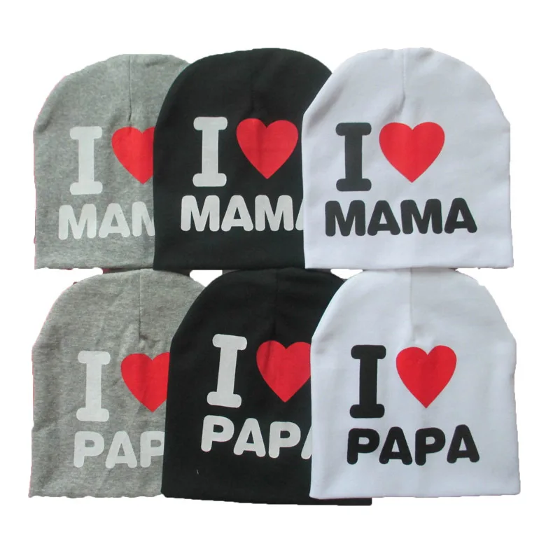 2016 New Autumn Winter Baby Knitted Warm Cotton Beanie Hat For Toddler Baby Kids Girl Boy I LOVE PAPA MAMA Print Baby Hats
2016 New Autumn Winter Baby Knitted Warm Cotton Beanie Hat For Toddler Baby Kids Girl Boy I LOVE PAPA MAMA Print Baby Hats