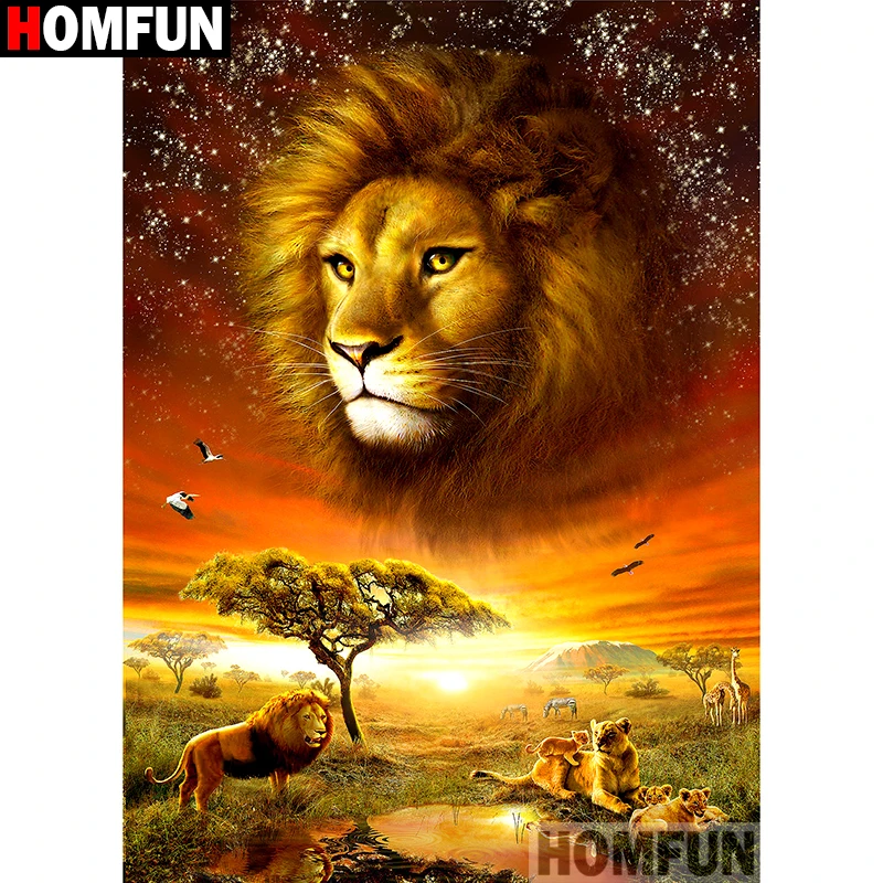 Алмазная живопись HOMFUN A07018, полноразмерная/круглая вышивка «Лев», для творчества, домашний декор, вышивка крестиком
Алмазная живопись HOMFUN A07018, полноразмерная/круглая вышивка «Лев», для творчества, домашний декор, вышивка крестиком
