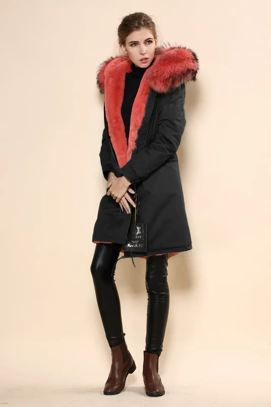 Hooded raccoon fur collar hand made coat fur jacket mr and mrs fur coat parka black winter coat
Hooded raccoon fur collar hand made coat fur jacket mr and mrs fur coat parka black winter coat