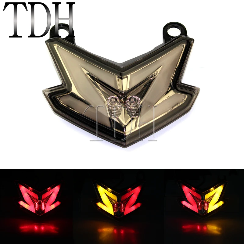 Smoke Motorcycle Plastic LED Taillight Turn Signal Light Brake Lamp Running Light for Kawasaki Z800 Ninja ZX6R ZX-6R 636 2013-14
Smoke Motorcycle Plastic LED Taillight Turn Signal Light Brake Lamp Running Light for Kawasaki Z800 Ninja ZX6R ZX-6R 636 2013-14