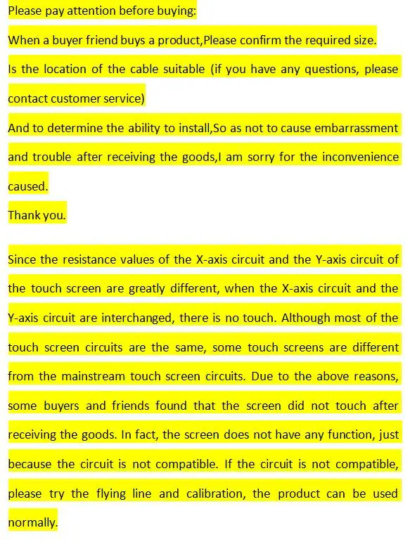 6.2 6.5 7 8 9 10 Inch Universal navigation Touch screen P/N YH-889V4-FPC GPS Car DVD navigation touch screen panel repair
6.2 6.5 7 8 9 10 Inch Universal navigation Touch screen P/N YH-889V4-FPC GPS Car DVD navigation touch screen panel repair