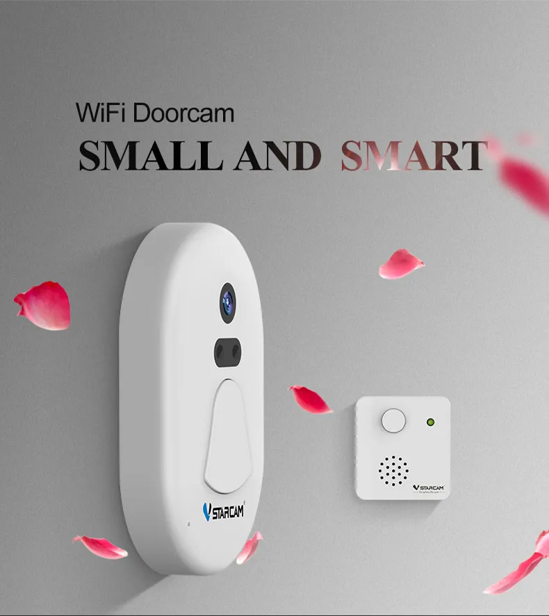 VStarcam D1 Door Camera,Outdoor camera and 3m adhesive installation or screw fix installation.
VStarcam D1 Door Camera,Outdoor camera and 3m adhesive installation or screw fix installation.