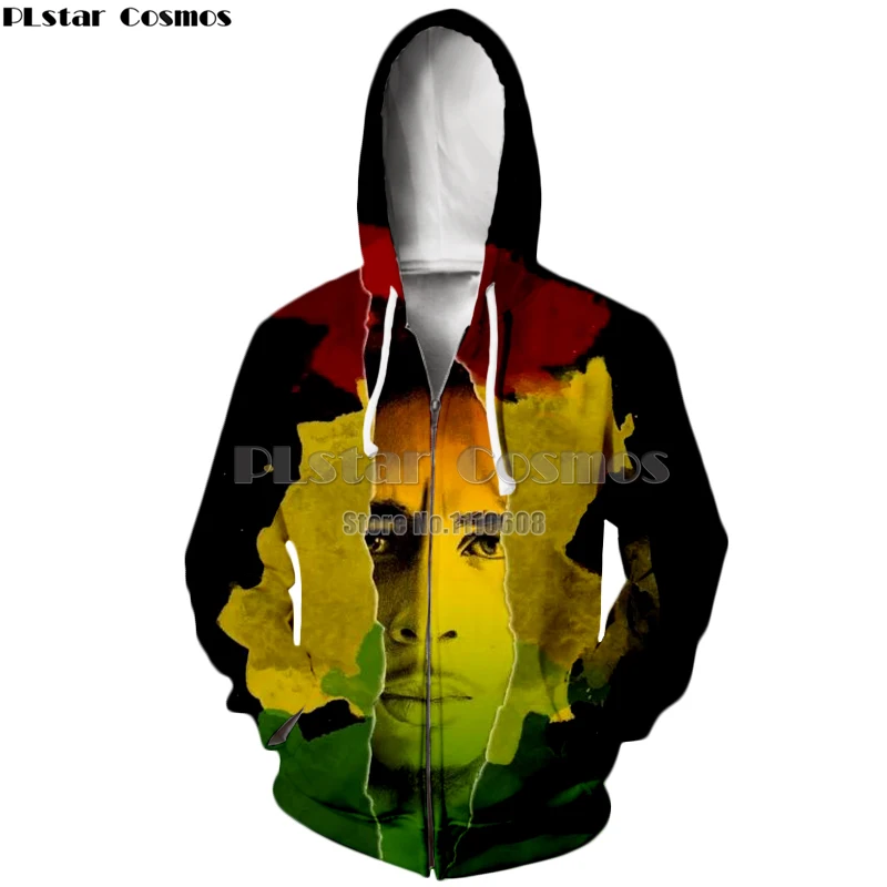 Newest Long-sleeve Sweatshirt Harajuku Hoodies 3d Print Design Reggae Star BOB marley Men Women casual Pullovers hooded
Newest Long-sleeve Sweatshirt Harajuku Hoodies 3d Print Design Reggae Star BOB marley Men Women casual Pullovers hooded