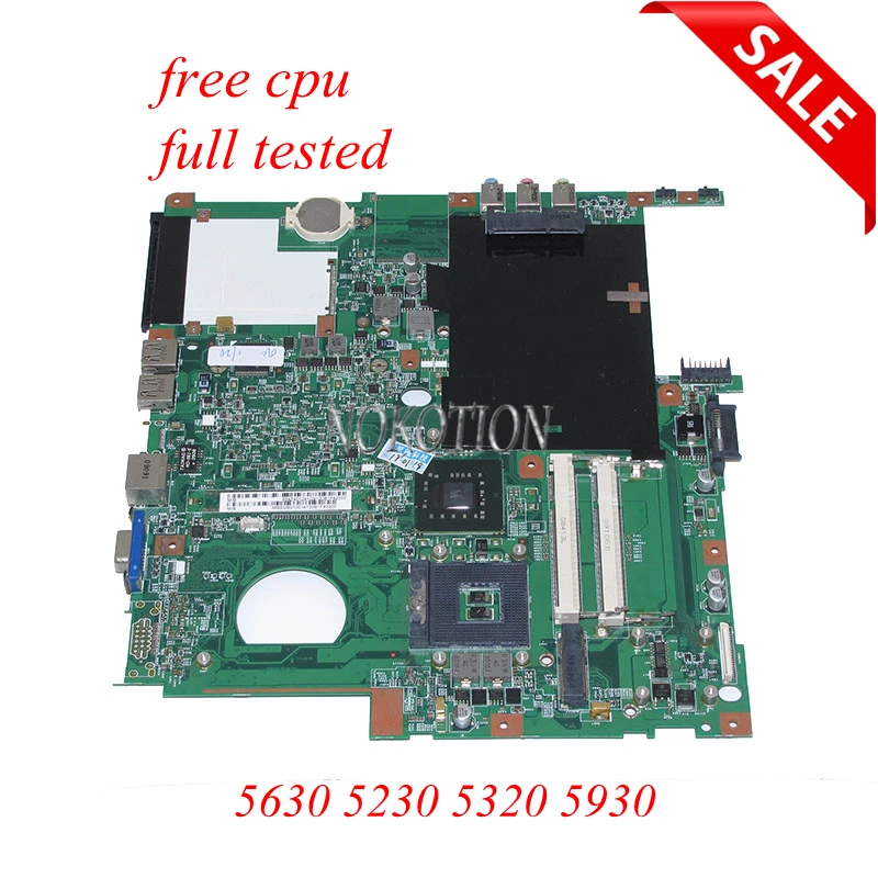 NOKOTION MBEDB01001 MB.EDB01.001 48.4Z401.01M For acer extensa 5630 5230 5320 5930 motherboard without graphics slot GM45 DDR2
NOKOTION MBEDB01001 MB.EDB01.001 48.4Z401.01M For acer extensa 5630 5230 5320 5930 motherboard without graphics slot GM45 DDR2
