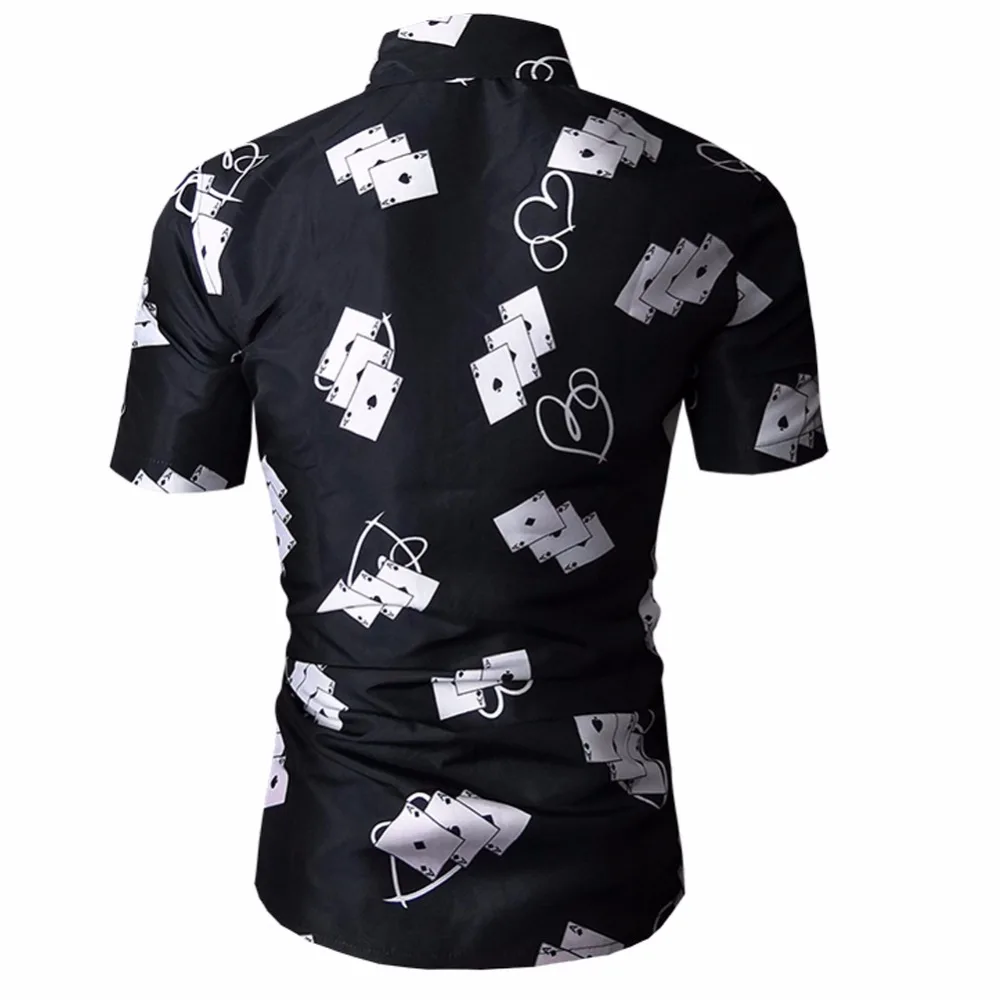 Handsome Men's Hawaiian Shirt Male Casual camisa masculina Printed Beach Shirts Short Sleeve brand clothing Asian Size Male
Handsome Men's Hawaiian Shirt Male Casual camisa masculina Printed Beach Shirts Short Sleeve brand clothing Asian Size Male