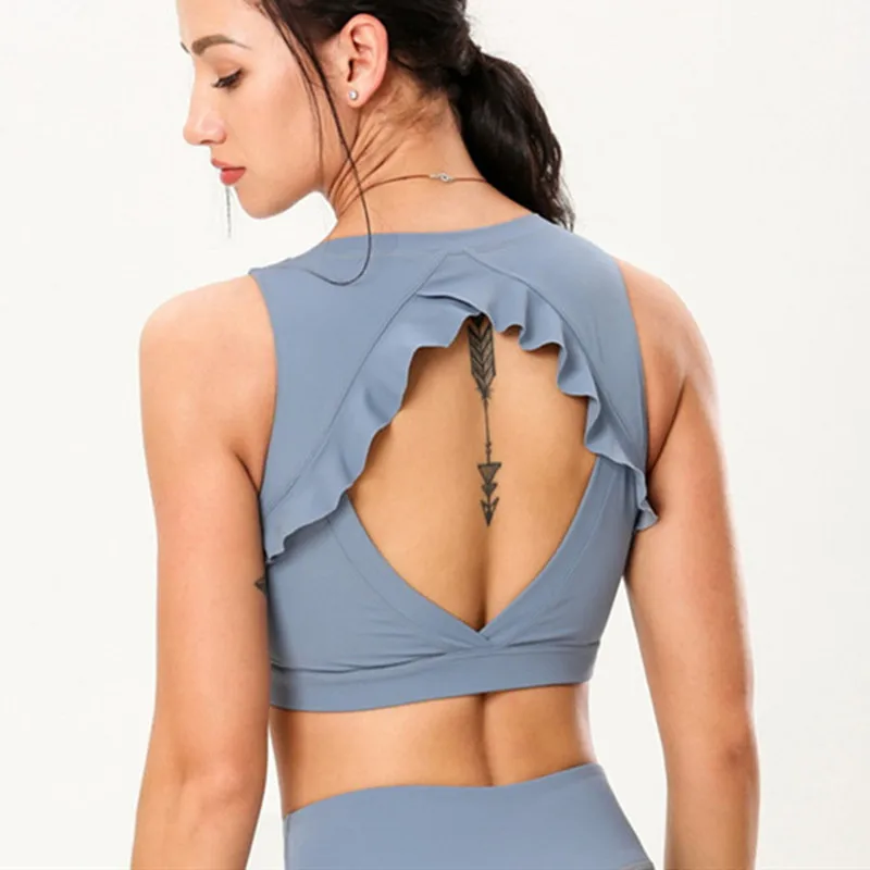 Fitness Women Breathable Yoga Top Gym Workout Tank Top Sexy Backless Sport Top sleeveless Running Shirt Sport Crop Tops
Fitness Women Breathable Yoga Top Gym Workout Tank Top Sexy Backless Sport Top sleeveless Running Shirt Sport Crop Tops