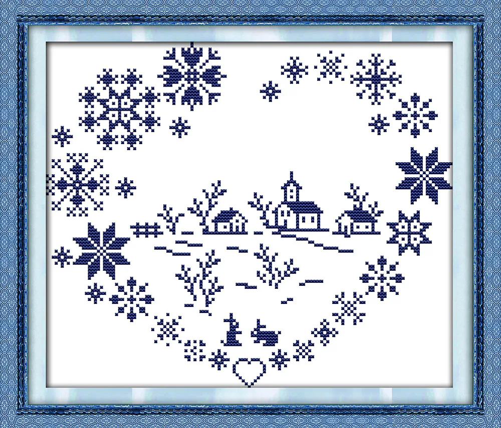 Love village cross stitch kit cartoon snow Aida count 14ct 11ct 100% printed embroidery DIY handmade needlework wall home decor
Love village cross stitch kit cartoon snow Aida count 14ct 11ct 100% printed embroidery DIY handmade needlework wall home decor