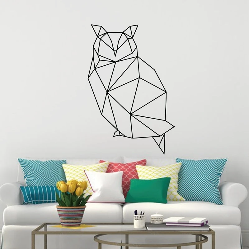 Geometric Animals Decor Owl Wall Decal , Vinyl Owl Art Removable Wall Sticker Modern Home Decor
Geometric Animals Decor Owl Wall Decal , Vinyl Owl Art Removable Wall Sticker Modern Home Decor