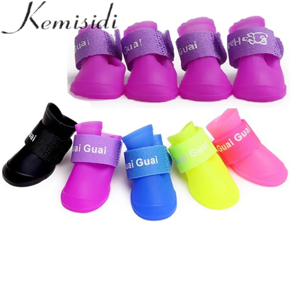 KEMISIDI 2017 Cute WaterProof Dog Shoes New Fashion Soft Environmental PU Shoes For Dog Size S-XXL Pet Rain Shoes 8 Color Choose
KEMISIDI 2017 Cute WaterProof Dog Shoes New Fashion Soft Environmental PU Shoes For Dog Size S-XXL Pet Rain Shoes 8 Color Choose