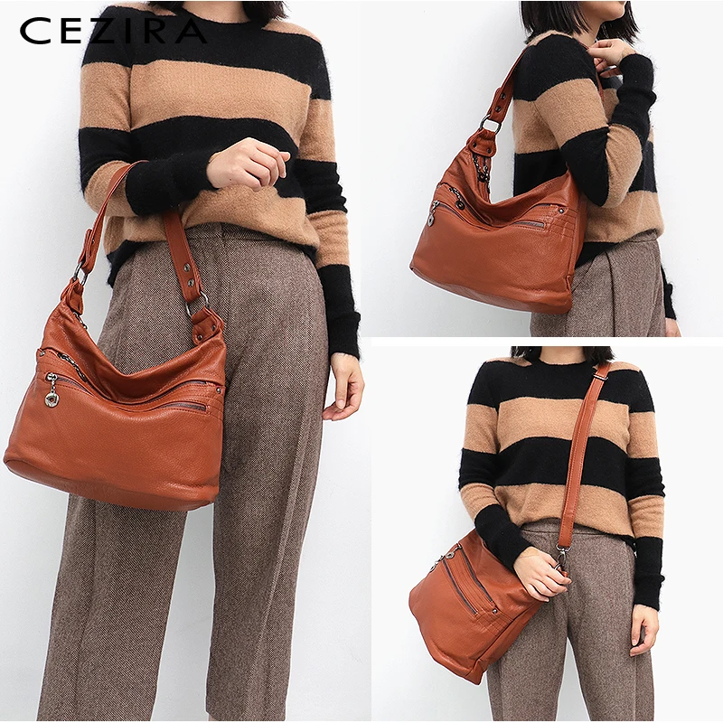 CEZIRA Ladies Satchel Cute Pillow Messenger Purses Bags Medium Handbags Washed Pu Leather Soft Women Shoulder Bag Multi Zippers
CEZIRA Ladies Satchel Cute Pillow Messenger Purses Bags Medium Handbags Washed Pu Leather Soft Women Shoulder Bag Multi Zippers