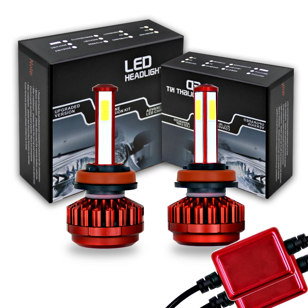 Pair Car Lights LED Headlight Kit H4 9003 H7 H11 H8 H9 9006(HB4) 9005(HB3) 80W Hight Low Beam Fog lamp Bulb
Pair Car Lights LED Headlight Kit H4 9003 H7 H11 H8 H9 9006(HB4) 9005(HB3) 80W Hight Low Beam Fog lamp Bulb