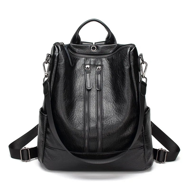 Fashion Women's Backpacks Genuine cow skin Shoulder Bag Daypack for Women Female Mochila Feminine Travel backpack anti thief
Fashion Women's Backpacks Genuine cow skin Shoulder Bag Daypack for Women Female Mochila Feminine Travel backpack anti thief