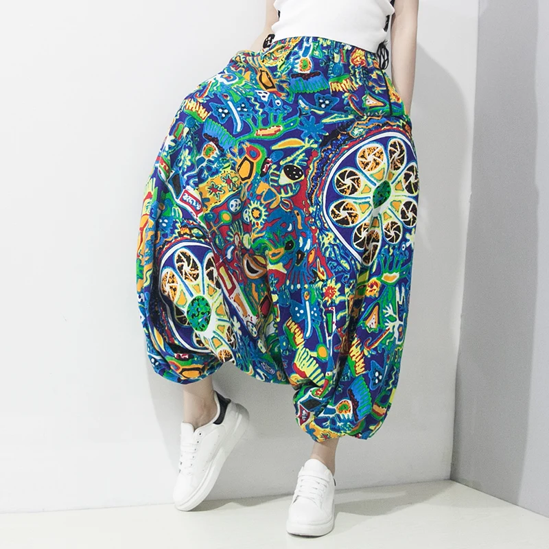 Nepal crotch pants cotton tattoo Original big size lantern pants casual collapse women pants national wind haul pants
Nepal crotch pants cotton tattoo Original big size lantern pants casual collapse women pants national wind haul pants