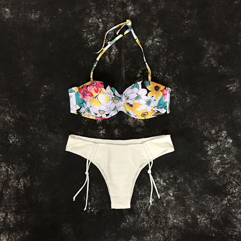 Swimwear Female Brazilian Bikinis Women beachwear Floral sexy swimsuit Bather bikini set bathing suit Swimwear Female bikini
Swimwear Female Brazilian Bikinis Women beachwear Floral sexy swimsuit Bather bikini set bathing suit Swimwear Female bikini