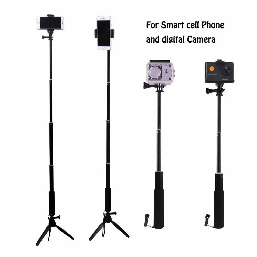 Self Stick Gopro 39" Monopod Phone Mount Bluetooth Remote Camera Shutter Selfie Stick For Xiaomi For Samsung S10 S10E for iPhone
Self Stick Gopro 39" Monopod Phone Mount Bluetooth Remote Camera Shutter Selfie Stick For Xiaomi For Samsung S10 S10E for iPhone
