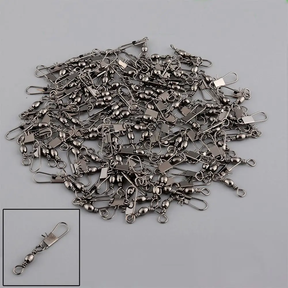 New 100Pcs/Lot 30mm Wear-resisting Convenient Fishing Connector Link Solid Rings Ball Barrel Swivel Pin with Interlock Snap
New 100Pcs/Lot 30mm Wear-resisting Convenient Fishing Connector Link Solid Rings Ball Barrel Swivel Pin with Interlock Snap