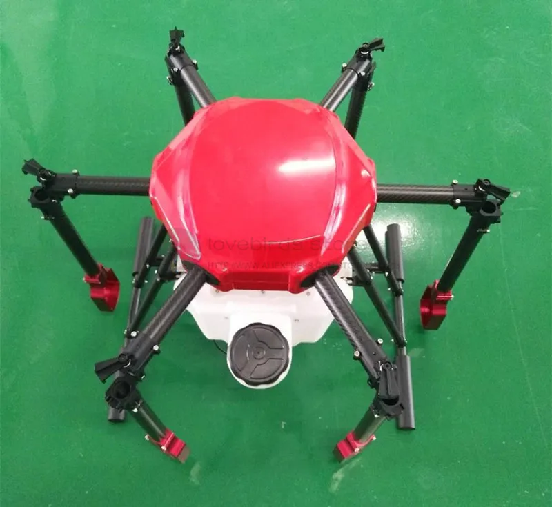 Y610 10L Agriculture spraying drone 6 axis hexacopter waterproof frame 10KG sprayer kit X6 power system
Y610 10L Agriculture spraying drone 6 axis hexacopter waterproof frame 10KG sprayer kit X6 power system