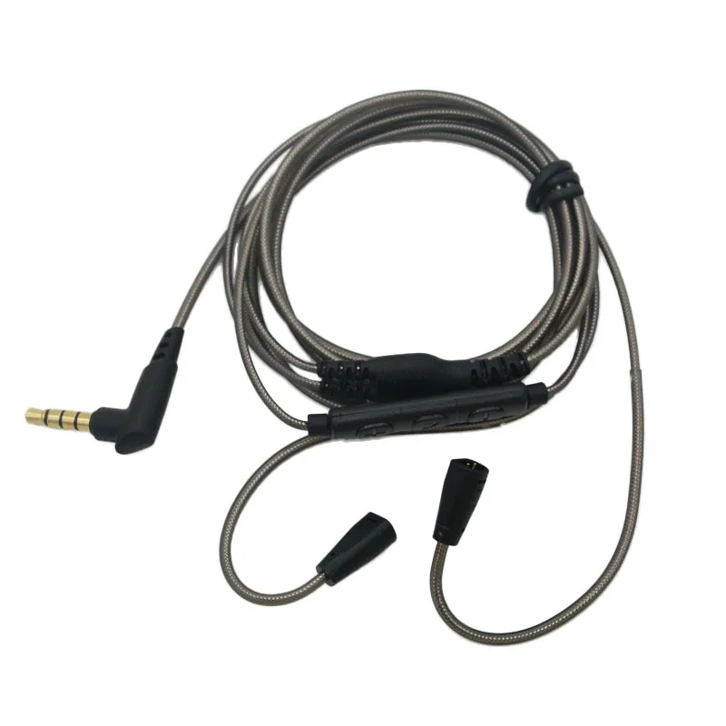High Quality Earphone Upgrade Cable for SENNHEISER IE80 IE8 IE8I with ribbon tuning three button headset replacement line
High Quality Earphone Upgrade Cable for SENNHEISER IE80 IE8 IE8I with ribbon tuning three button headset replacement line