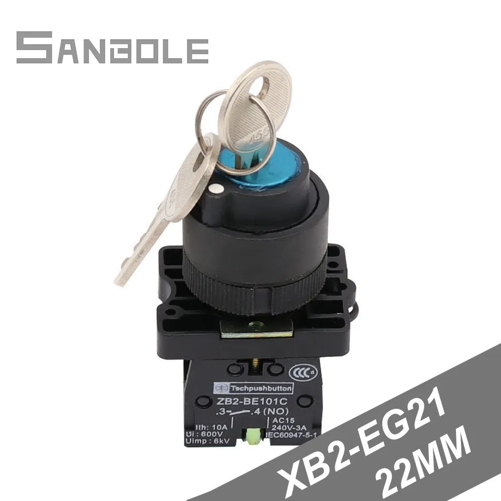 Waterproof Button Switch Plastic Economics Type XB2-EG21 Bring Key Knob Two Archives Button Switches One Normally Open 22MM
Waterproof Button Switch Plastic Economics Type XB2-EG21 Bring Key Knob Two Archives Button Switches One Normally Open 22MM