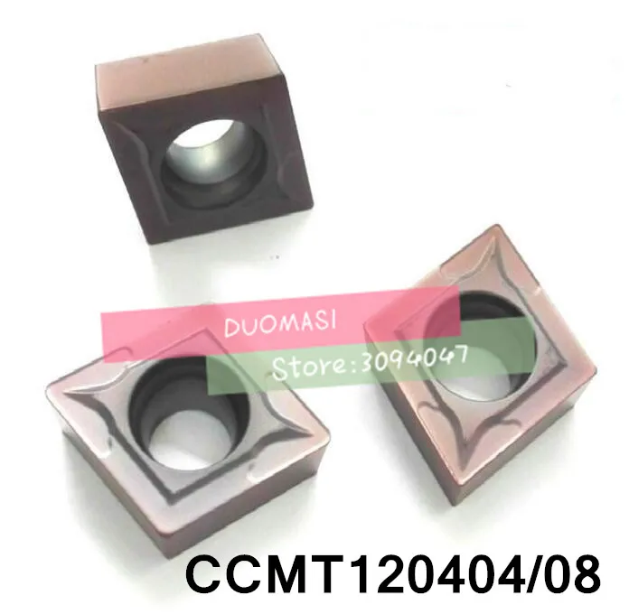 10 шт. CCMT120404/CCMT120408 твердосплавные режущие пластины для станка с ЧПУ, токарный станок с ЧПУ, применяется для обработки нержавеющей стали и стали, вставка scclcr/SCKCR
10 шт. CCMT120404/CCMT120408 твердосплавные режущие пластины для станка с ЧПУ, токарный станок с ЧПУ, применяется для обработки нержавеющей стали и стали, вставка scclcr/SCKCR