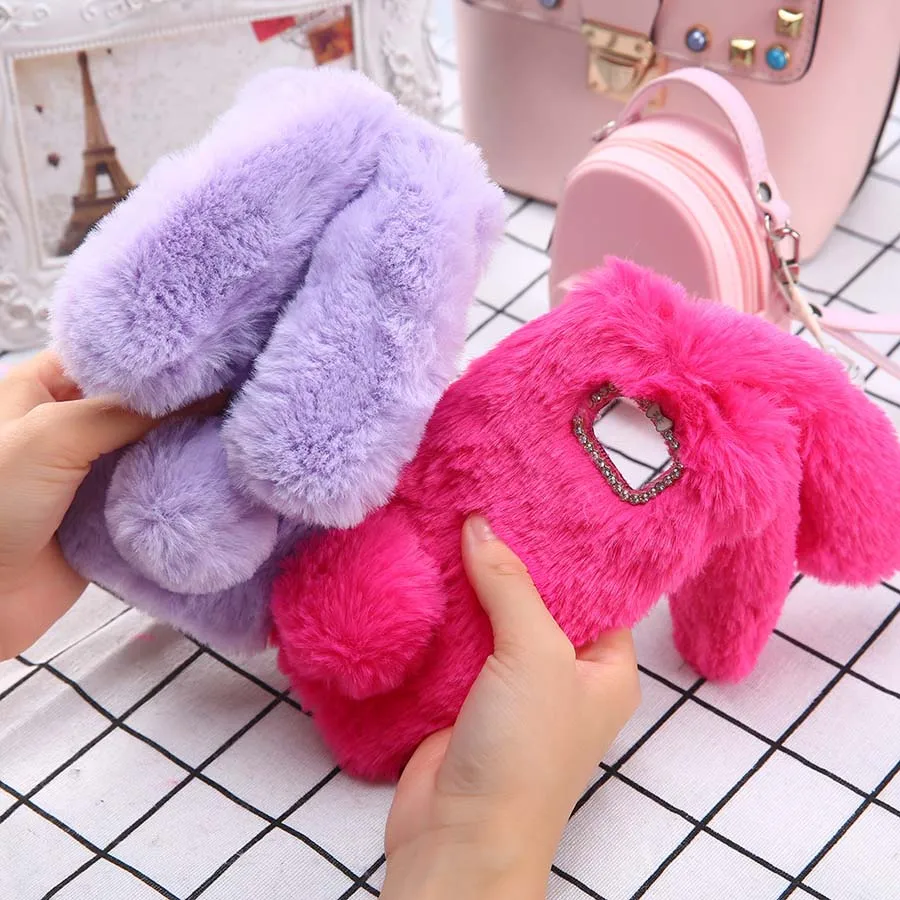 3D Cute Soft Fluffy Rabbit Warm Fur Case For Samsung Galaxy S8 S8 Plus S7 S6 edge Cover Fashion Elegant Bling Diamond Phone Case
3D Cute Soft Fluffy Rabbit Warm Fur Case For Samsung Galaxy S8 S8 Plus S7 S6 edge Cover Fashion Elegant Bling Diamond Phone Case