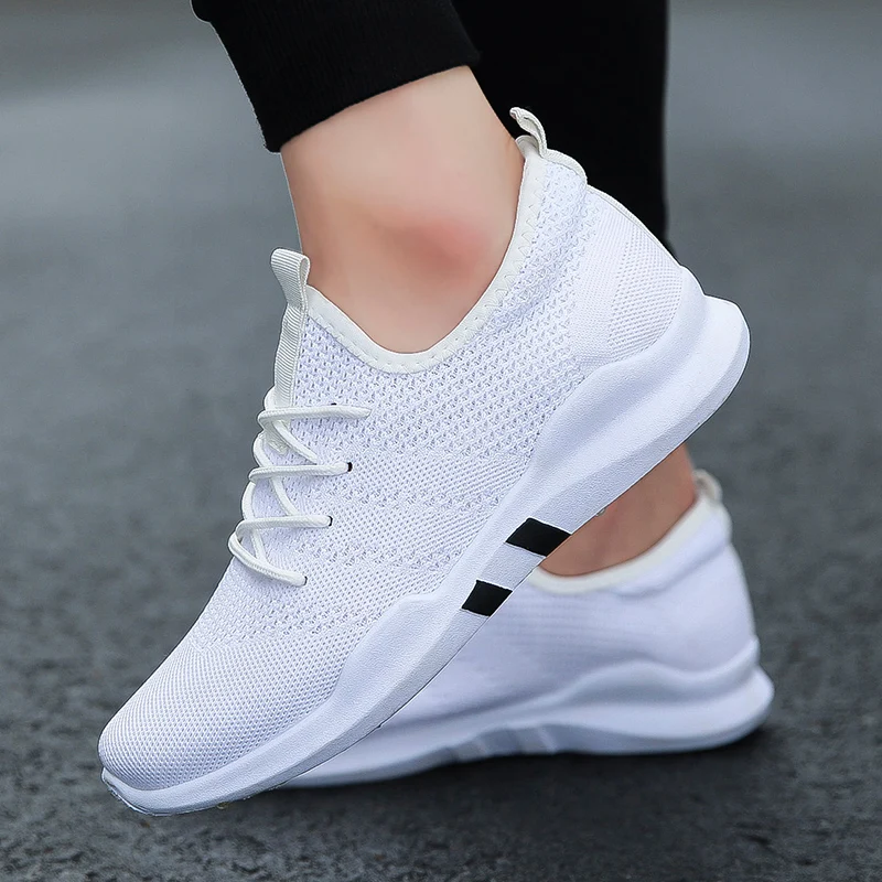2019 new walking shoes Mesh Breathable men sport Shoes light Non-slip sneakers Male adult footwear Outdoor Sneakers | Спорт и