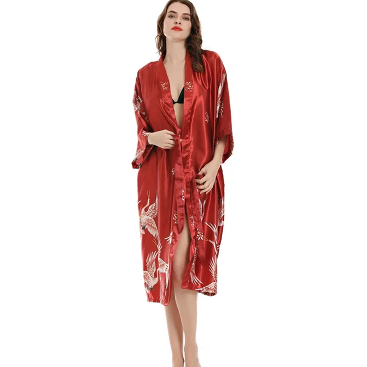 10 Colors Rayon Long Robe Women's Pajamas Sexy Bathrobe Dressing Gowns For Women Bride Bridesmaid Wedding Robes Sexy Sleepwear
10 Colors Rayon Long Robe Women's Pajamas Sexy Bathrobe Dressing Gowns For Women Bride Bridesmaid Wedding Robes Sexy Sleepwear