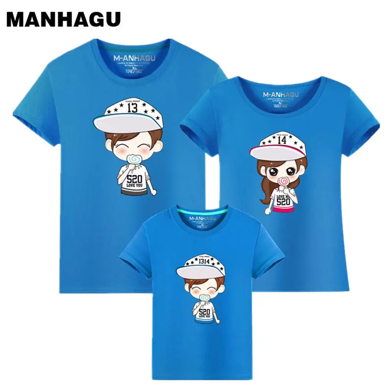 Family matching clothes mother daughter dresses clothes mother son outfits casual short-sleeve family look mae e filha T-shirt
Family matching clothes mother daughter dresses clothes mother son outfits casual short-sleeve family look mae e filha T-shirt