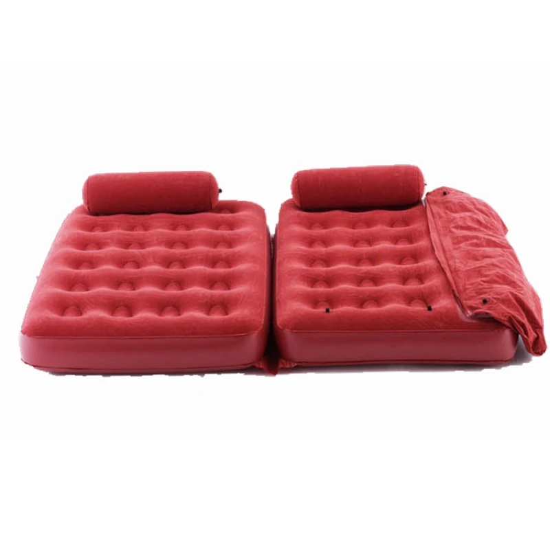 5 in 1 Inflatable Two Person Pull Out Sofa Bed for Home Garden Camping Red Detachable Arm Rest
5 in 1 Inflatable Two Person Pull Out Sofa Bed for Home Garden Camping Red Detachable Arm Rest