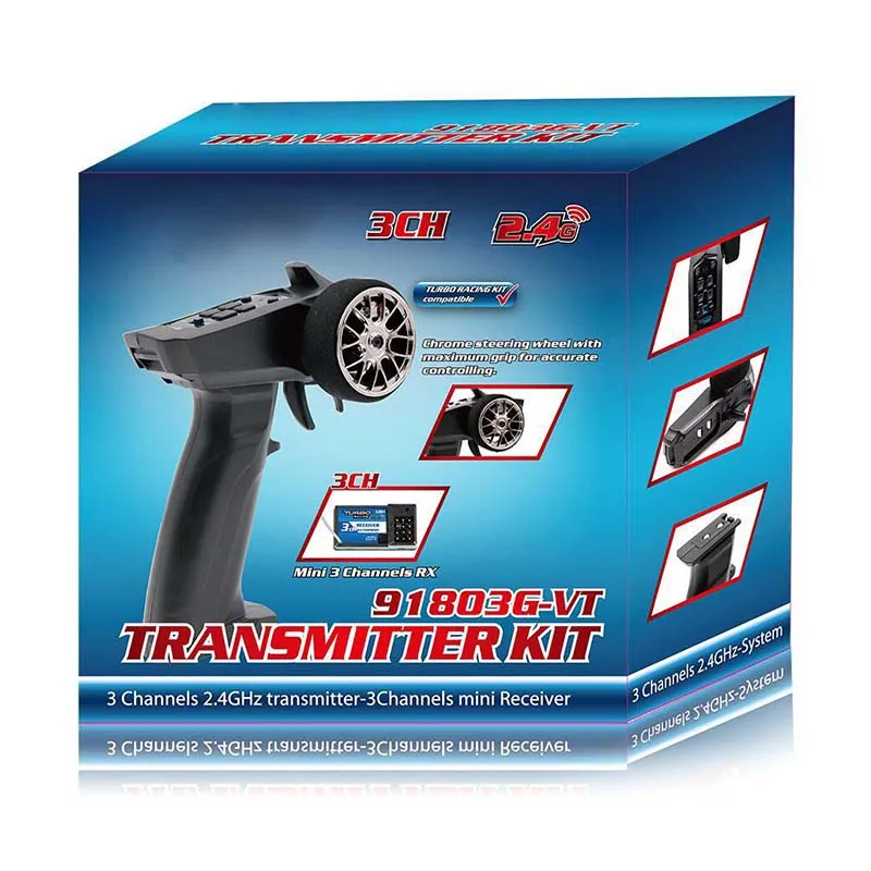 2.4GHz 3CH Digital Radio Remote Control Transmitter Receiver for RC Car Boat BM88
2.4GHz 3CH Digital Radio Remote Control Transmitter Receiver for RC Car Boat BM88