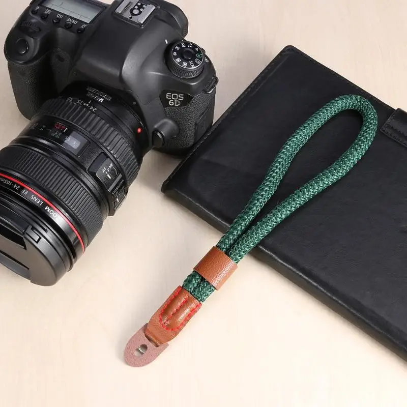Нейлоновый хлопковый ремешок для камеры с круглым отверстием Leica тканым ремешком