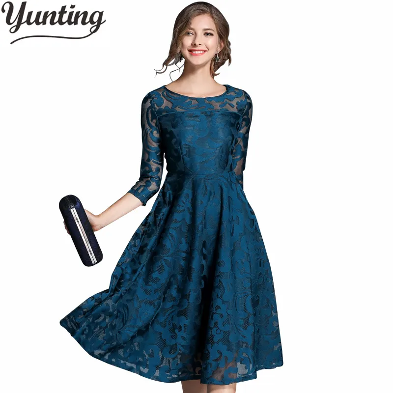 Red blue lace Three Quaeter sexy women Dress 2021 fashion runway style dress casual dress
Red blue lace Three Quaeter sexy women Dress 2021 fashion runway style dress casual dress