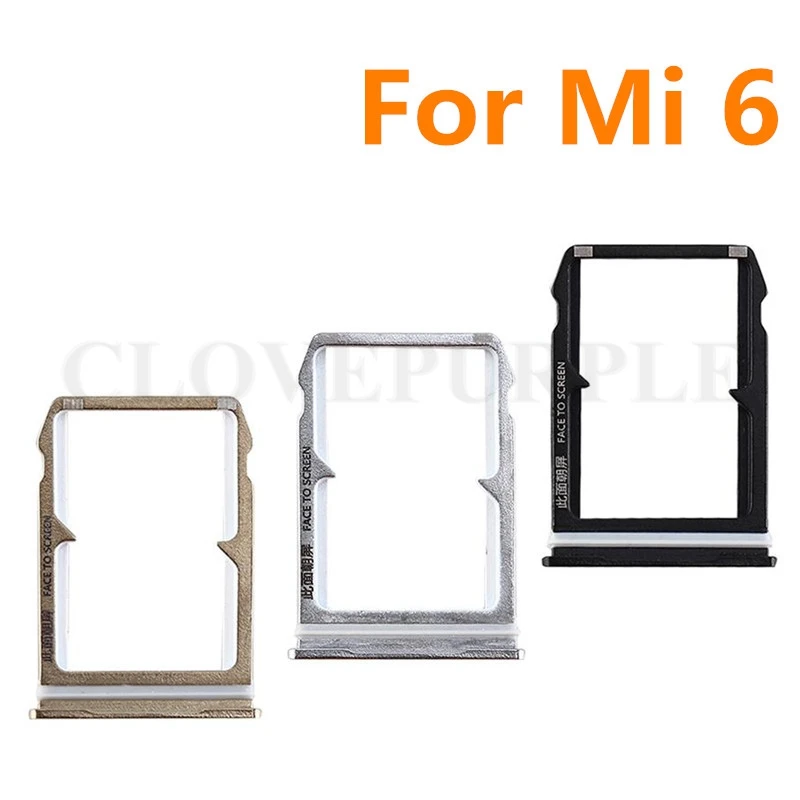 Держатель лотка для SIM-карты для Xiaomi 6 MI6 Mi 6, держатель слота для SIM-карты, адаптер, запасные части для телефона
Держатель лотка для SIM-карты для Xiaomi 6 MI6 Mi 6, держатель слота для SIM-карты, адаптер, запасные части для телефона