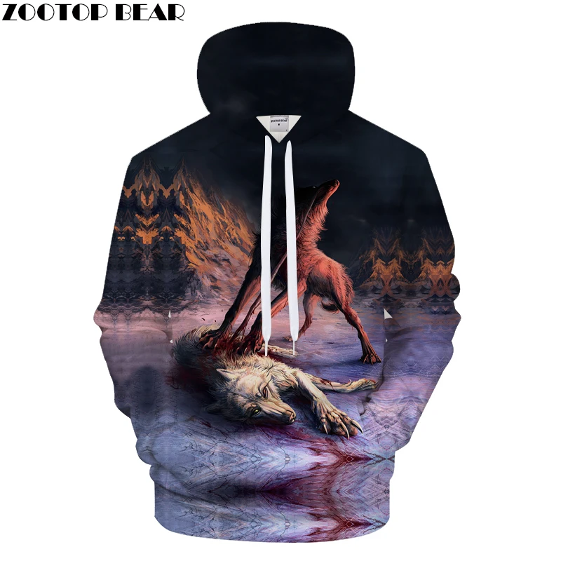 Ferocious Wolf 3D Printing Hoodies Mens Hoody Sweatshirt 2018 Autumn Mens Clothing Tracksuit Pullover Drop Ship ZOOTOP BEAR
Ferocious Wolf 3D Printing Hoodies Mens Hoody Sweatshirt 2018 Autumn Mens Clothing Tracksuit Pullover Drop Ship ZOOTOP BEAR