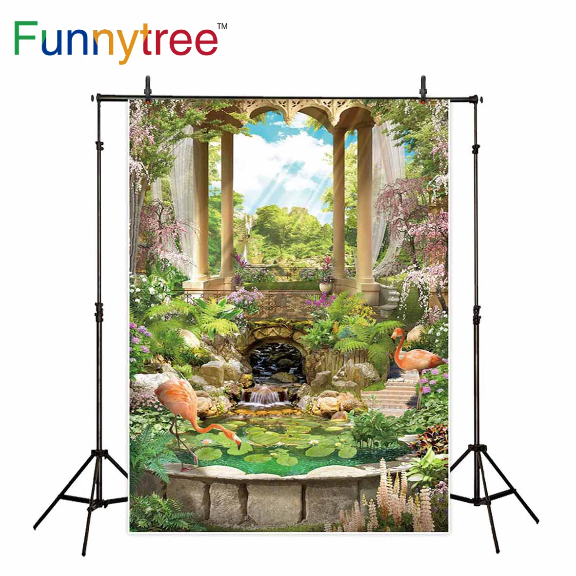 Фон Funnytree для фотосъемки Фламинго беседка Цветущий сад Романтический водопад декор для фотосъемки
Фон Funnytree для фотосъемки Фламинго беседка Цветущий сад Романтический водопад декор для фотосъемки