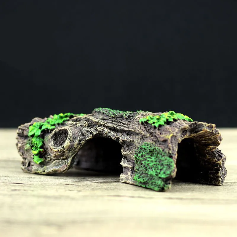 Mini 2 Size Resin Mountain View Fish Play Tree House Hole Cave Decor For Fish Tank Aquarium Ornament Decoration
Mini 2 Size Resin Mountain View Fish Play Tree House Hole Cave Decor For Fish Tank Aquarium Ornament Decoration