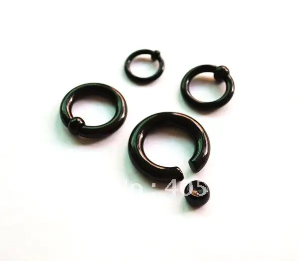 New Arrive Ear Plugs Black Ear Ring Ear Expander Jewelry For Women Girl Men BCR Mixed Size Acrylic
New Arrive Ear Plugs Black Ear Ring Ear Expander Jewelry For Women Girl Men BCR Mixed Size Acrylic