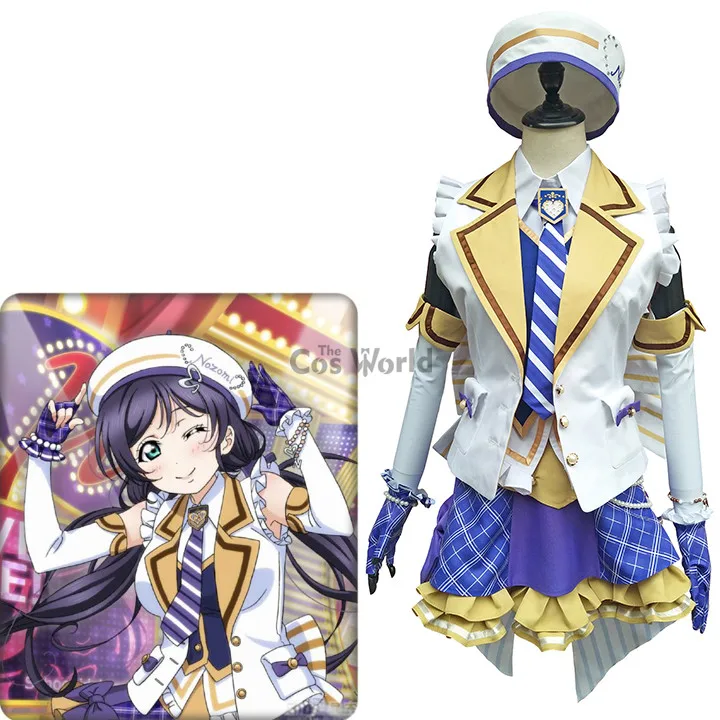 Блейзер Love Live с шапкой Tojo Nozomi, аркадная игра II, рубашка, жилет, костюм, Униформа, наряд, аниме костюмы для косплея
Блейзер Love Live с шапкой Tojo Nozomi, аркадная игра II, рубашка, жилет, костюм, Униформа, наряд, аниме костюмы для косплея