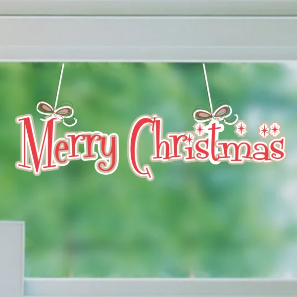 Merry Christmas Art Words Illustration Wall Stickers Window Sticker Decoration Kids Room Vinyl Creative Home Decor
Merry Christmas Art Words Illustration Wall Stickers Window Sticker Decoration Kids Room Vinyl Creative Home Decor