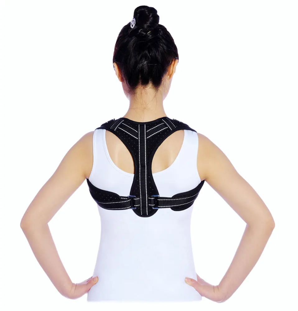 Adjustable Back Posture Corrector Clavicle Spine Back Shoulder Lumbar Brace Support Belt Posture Correction Prevents Slouching
Adjustable Back Posture Corrector Clavicle Spine Back Shoulder Lumbar Brace Support Belt Posture Correction Prevents Slouching