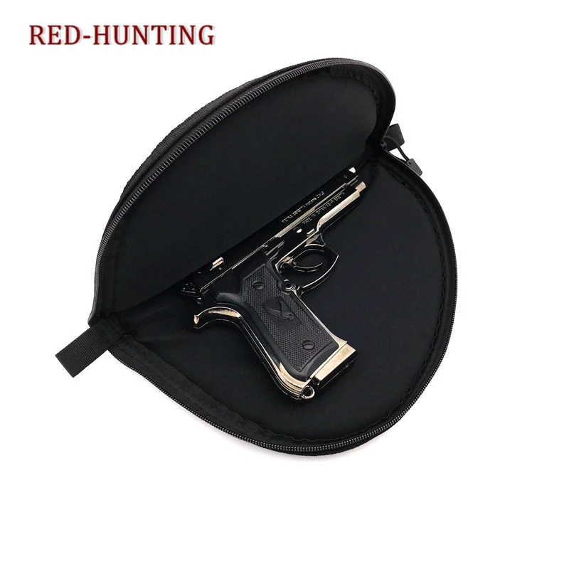 Tactical Portable BK Revolver Airsoft Pistol Rug Gun Carry Bag Holster Storage Case for Handgun Glock 17 18 19 22 23 M1911 P229
Tactical Portable BK Revolver Airsoft Pistol Rug Gun Carry Bag Holster Storage Case for Handgun Glock 17 18 19 22 23 M1911 P229