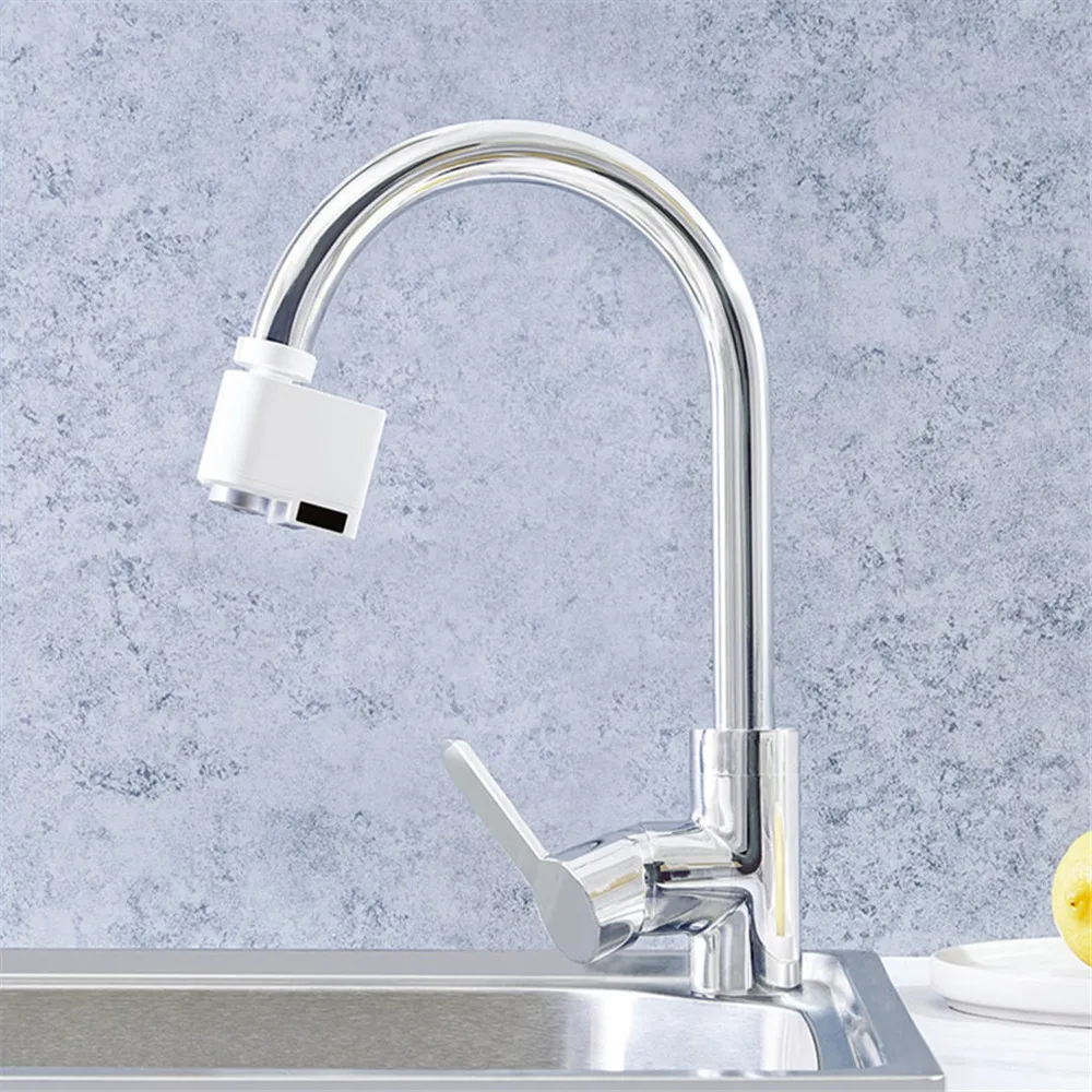 Фото Автоматический сенсор инфракрасный индукционный для ванной кухни раковины кран