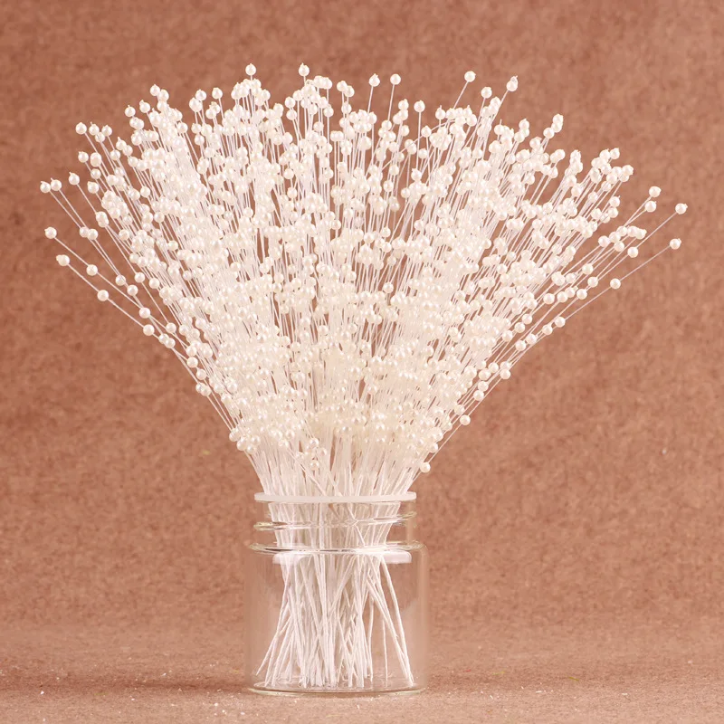 100pcs Creative Beads Bridal Bouquets White Pearl Beaded Handmade Wedding Decoration Applied
100pcs Creative Beads Bridal Bouquets White Pearl Beaded Handmade Wedding Decoration Applied