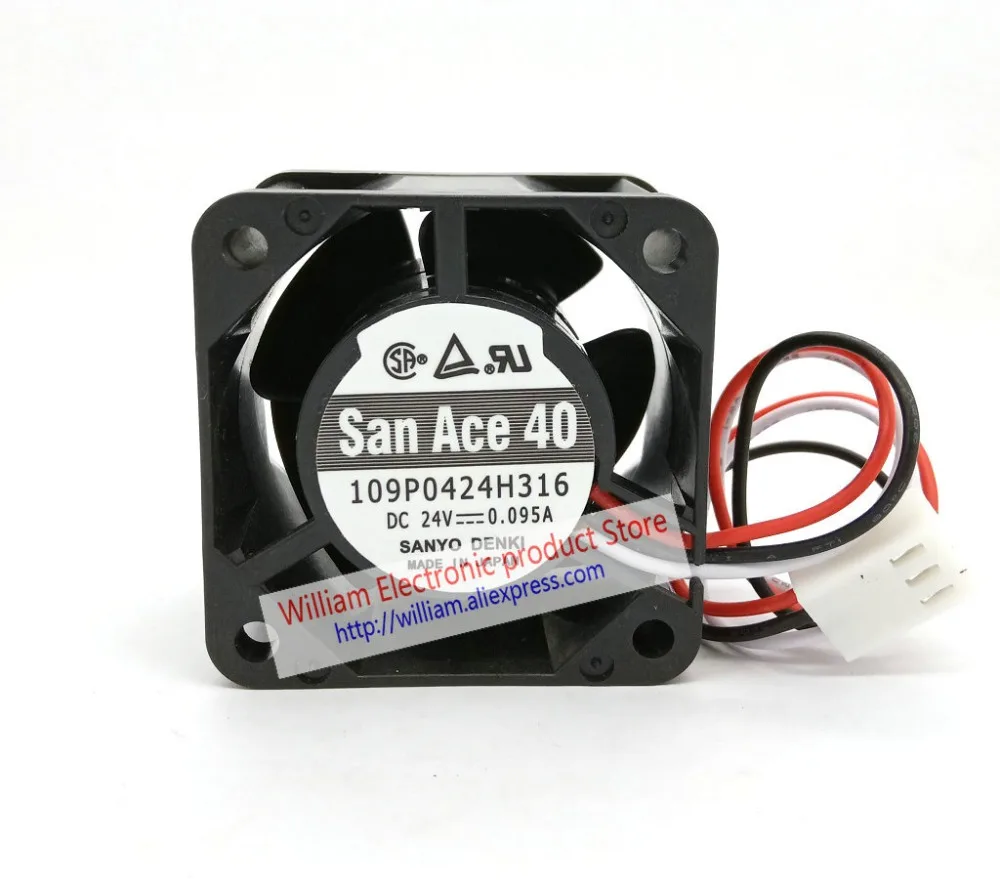 Новый оригинальный SANYO 109P0424H316 DC24V 0.095A 40x40x28 мм 3 линии инверторный охлаждающий вентилятор
Новый оригинальный SANYO 109P0424H316 DC24V 0.095A 40x40x28 мм 3 линии инверторный охлаждающий вентилятор