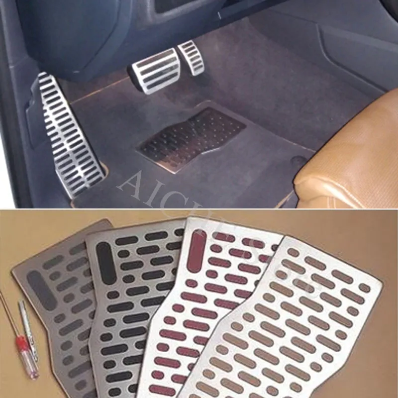 Car Aluminum Pedal Pad Floor Mats Accessories for Nissan Altima titan sentra maxima frontier qashqai j10 j11 micra 2008-2018
Car Aluminum Pedal Pad Floor Mats Accessories for Nissan Altima titan sentra maxima frontier qashqai j10 j11 micra 2008-2018