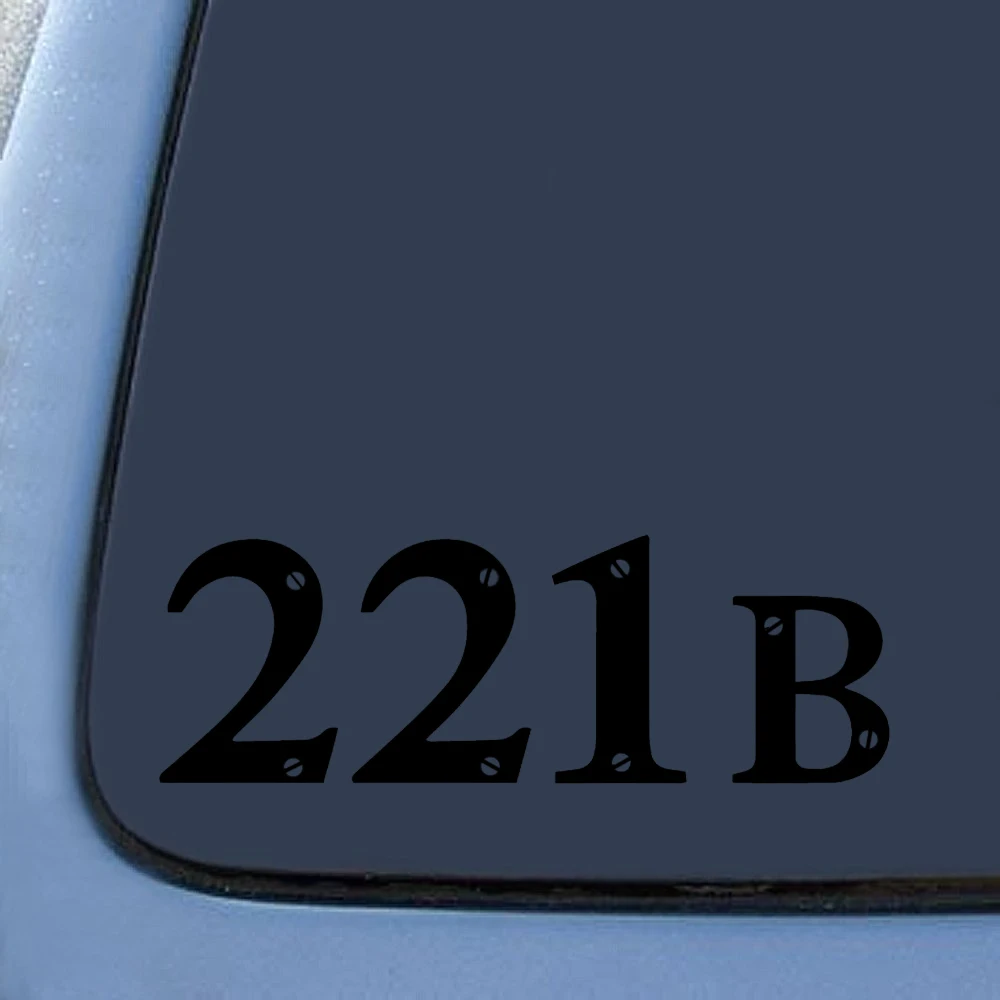 Высококачественные водонепроницаемые автомобильные наклейки 221B наклейка для