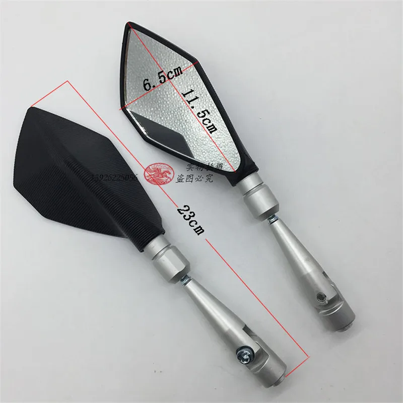 for Yamaha Kawasaki Honda 8mm 10mm Motorbike Scooter Backup Mirror Motorcycle Rearview Mirror Universal Motorcycle Accessories
for Yamaha Kawasaki Honda 8mm 10mm Motorbike Scooter Backup Mirror Motorcycle Rearview Mirror Universal Motorcycle Accessories
