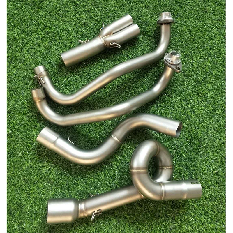 MTCLUB For Kawasaki Ninja 250 300 Z300 Z250 250R Motorcycle Modified Muffler Exhaust Contact Mid Link Pipe 304 Stainless Steel
MTCLUB For Kawasaki Ninja 250 300 Z300 Z250 250R Motorcycle Modified Muffler Exhaust Contact Mid Link Pipe 304 Stainless Steel