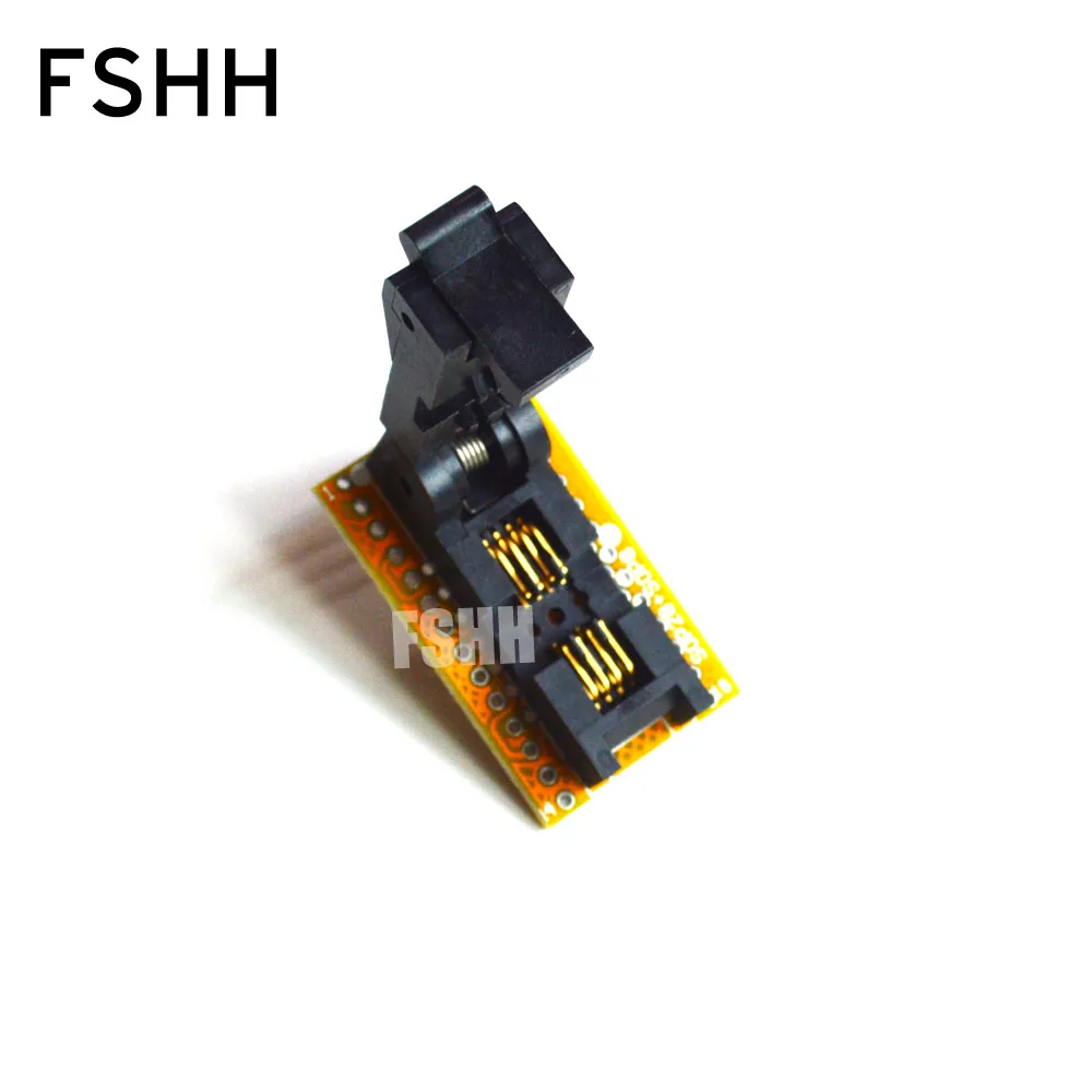 SOP8-DIP8 Programmer Adapter SOIC8/SO8/FP8 to DIP8 Adapter/IC SOCKET/IC Test Socket (208-7391 Flip test seat)
SOP8-DIP8 Programmer Adapter SOIC8/SO8/FP8 to DIP8 Adapter/IC SOCKET/IC Test Socket (208-7391 Flip test seat)