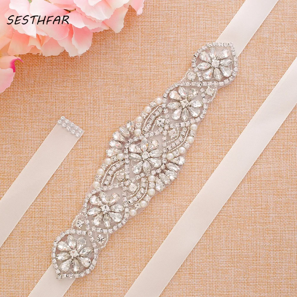 SESTHFAR Diamond Bridal Belt Silver Rhinestones Wedding Dress Belt Crystal Bridal Sash For Wedding Decoration De Mariage
SESTHFAR Diamond Bridal Belt Silver Rhinestones Wedding Dress Belt Crystal Bridal Sash For Wedding Decoration De Mariage